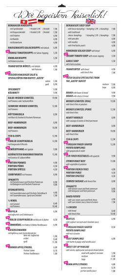 BERGKAISER RINDSUPPE 7,90 7,90 4,90 4,90 4,90