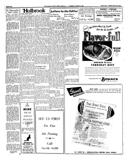 Holbrook - NYS Historic Newspapers