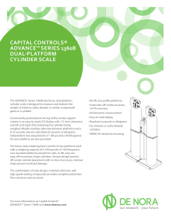 capital controls&reg; advance&trade; series 1360b dual-platform