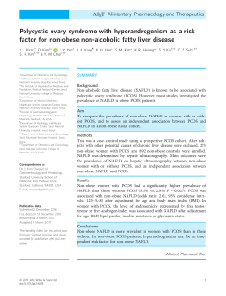 Polycystic ovary syndrome with hyperandrogenism as a risk factor