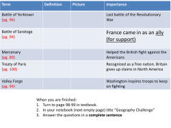 Ch 7 notebook material