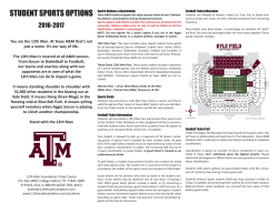 student sports options