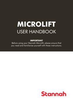 Microlift User Handbook