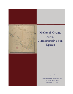 McIntosh County Partial Comprehensive Plan Update