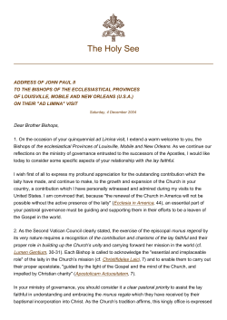 The Holy See