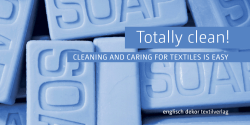 Totally clean! - Englisch Dekor