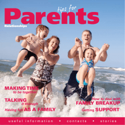 MAKING TIME TALKING FAMILY BREAKUP