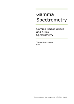 Gamma Spectrometry