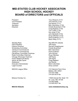 mid-states club hockey association high school