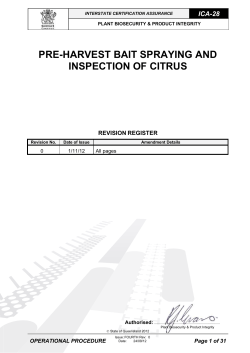 ICA-28 - Australian Interstate Quarantine