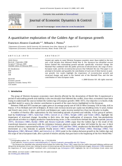 A quantitative exploration of the Golden Age of European growth