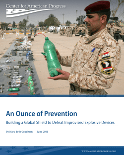 An Ounce of Prevention - Center for American Progress