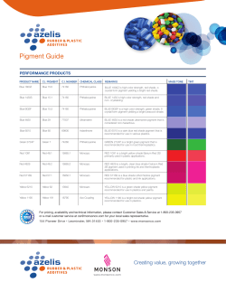 Pigment Guide