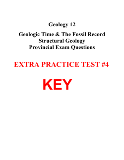 Extra Practice Test 4 KEY