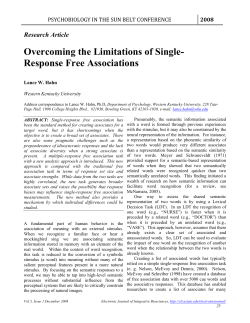 Overcoming the Limitations of Single- Response Free
