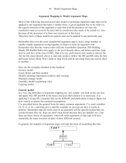 Argument Mapping tutorial #6