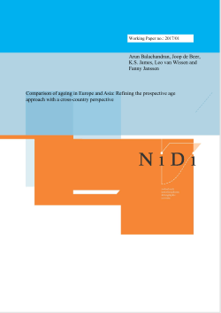 NIDI Working Paper no. 2017/01, 14 p.
