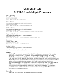 MultiMATLAB