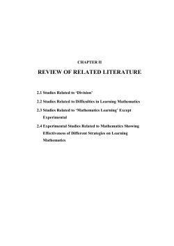 review of related literature
