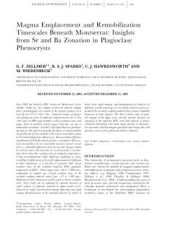 Magma Emplacement and Remobilization