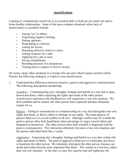 Identifying and Managing Test Anxiety