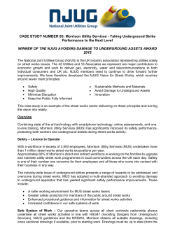 CASE STUDY NUMBER 85: Morrison Utility Services