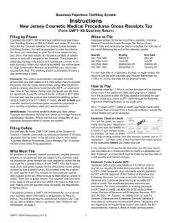 Instructions - State of New Jersey