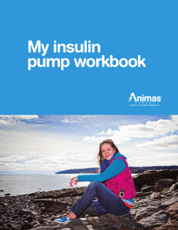 My insulin pump workbook