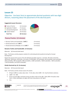 Lesson 25 - EngageNY
