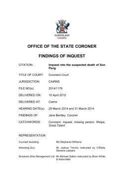 PDF, 175KB - Queensland Courts