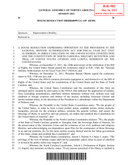 HR 982 - North Carolina General Assembly