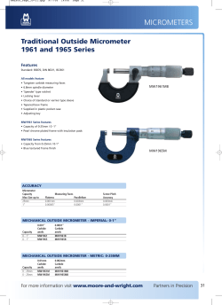MICROMETERS