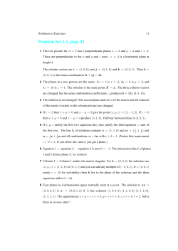 Problem Set 2.1, page 41