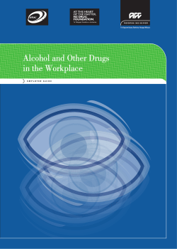 Alcohol and Other Drugs in the Workplace