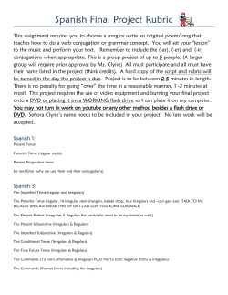 Sp Final Project Rubric 2016