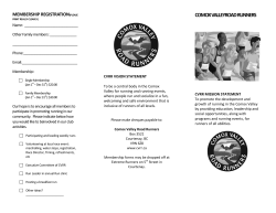 CVRR-brochure-2012-13 - Comox Valley Road Runners