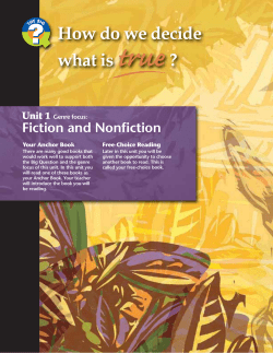 How do we decide what is true?