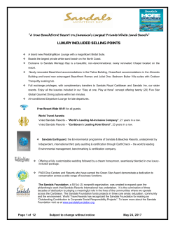 luxury included selling points