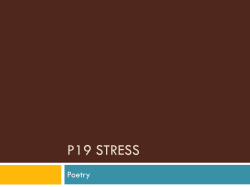 P19 STRESS