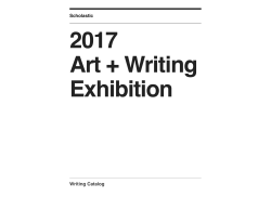 2017 Scholastic Writing Catalog