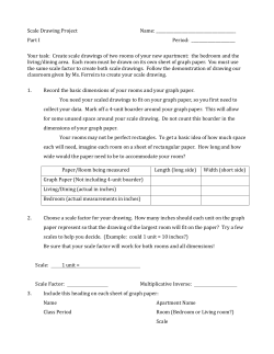 Scaling Project Part 1