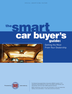 the car buyer s - National Automobile Dealers Association