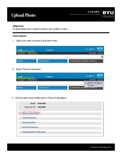 Upload Photo - BYU