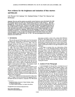 New evidence for the brightness and ionization of blue starters and