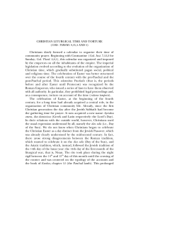 COD. THEOD. 9,35,4 AND 5 - Philosophy Documentation Center