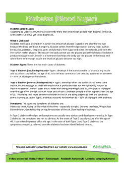 Diabetes - Annurca