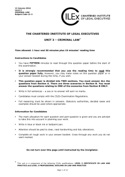 institute of legal executives