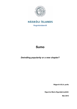 Sumo - Skemman