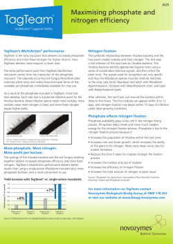 TagTeam&reg;: Fact Sheet