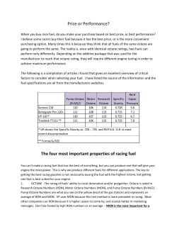 Price or Performance?